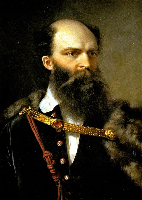 Batthyány Lajos portréja. Barabás Miklós festménye, , Miklós Barabás
