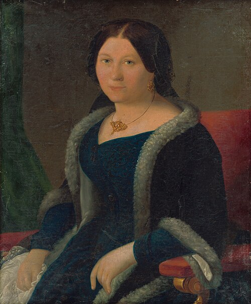 Portrait of a Young Woman, 1876, Miklós Barabás