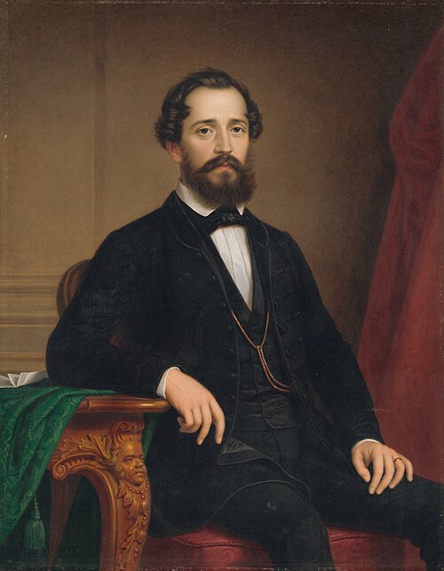 Portrait of A. Príhradný, 1869, Miklós Barabás