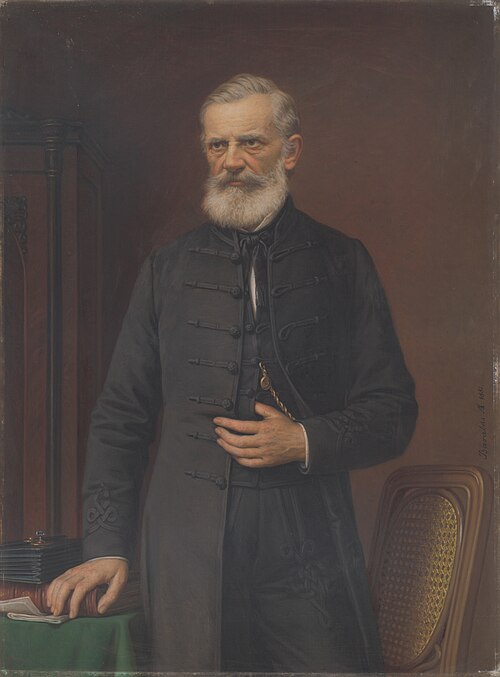 Portrait d'homme, 1881, Miklós Barabás