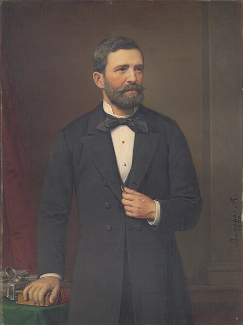 Portrait d'homme, 1890, Miklós Barabás