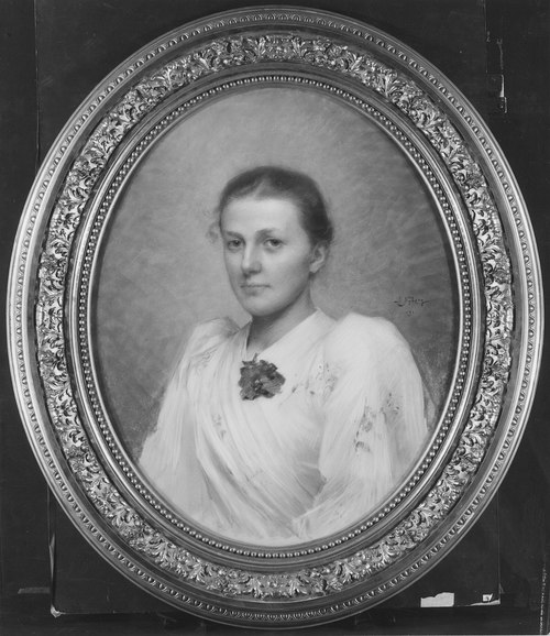 Carolina Johanna Gustava (Calla) Geijer (1869-1934), född Branting, gift med professor Karl Reinhold, , Ivar Nyberg