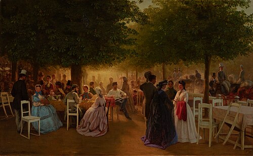 Thursday at Stromovka, 1865, Viktor Barvitius