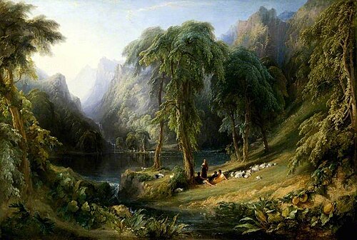 Landscape: The Golden Age, 1828, Joseph Vincent Barber