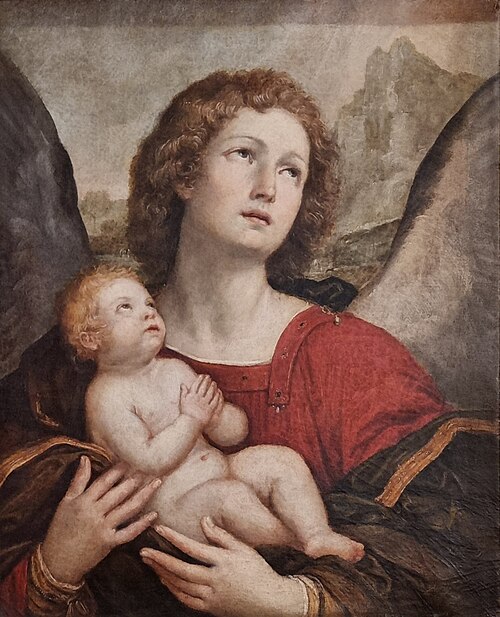Ange gardien et enfant, , Vincenzo Spisanelli
