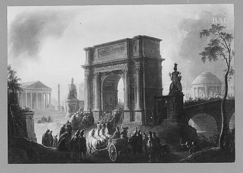 Römischer Triumphzug, 1791, Vinzenz Fischer