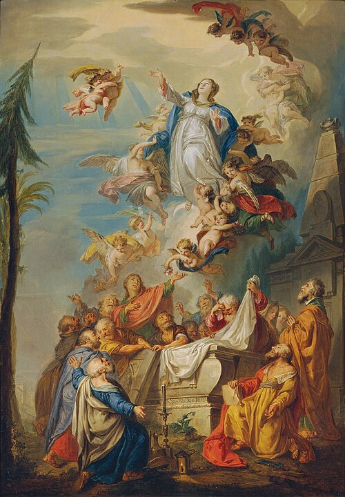 Himmelfahrt Mariens, 1784, Vinzenz Fischer