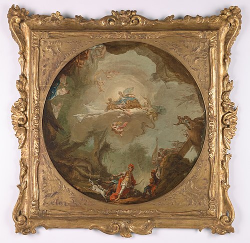 Die Jagd des Agamemnon, 1763, Vinzenz Fischer
