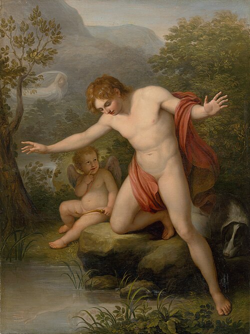 Narcis nad hladinou, 1790, Vinzenz Fischer