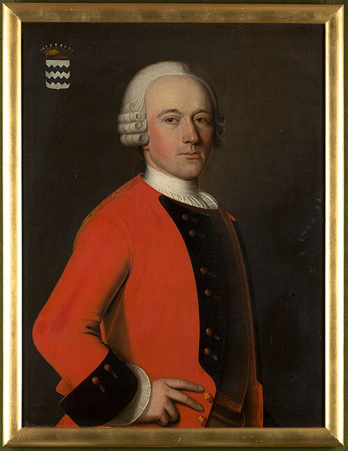 Portrait of Jan Pieter Nicolaas van Reede van ter Aa (1721-1797), 1751, Bernardus Accama