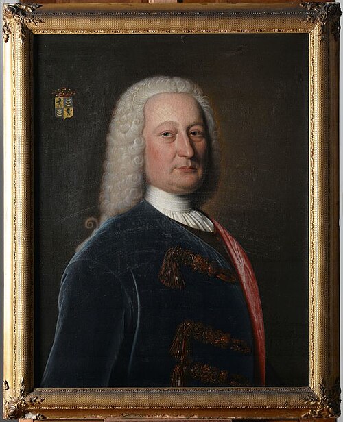 Portret van Marten Harinxma thoe Heeg, 1746, Bernardus Accama