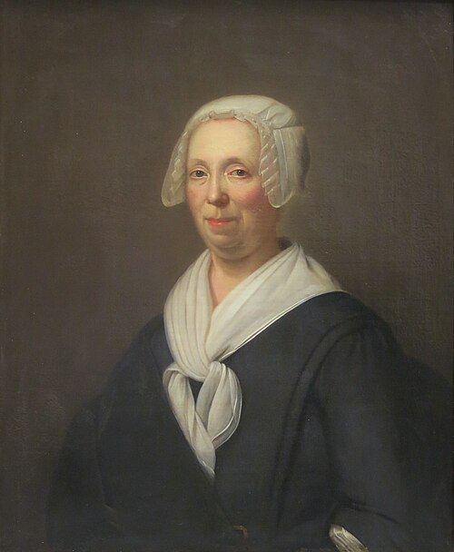 Portrait of Judith Willink (1679-1747), 1737, Bernardus Accama