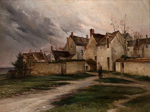 Samois after the Rain, 1887, Zdenka Braunerová