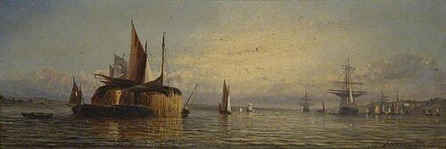 Seascape, Daytime, , William Adolphus Knell