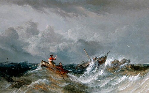 Grace and William Darling, , William Adolphus Knell