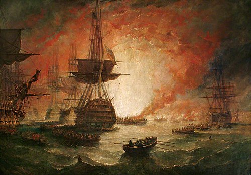 Lord Hood at Toulon, , William Adolphus Knell