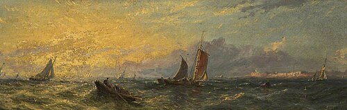 Seascape, , William Adolphus Knell