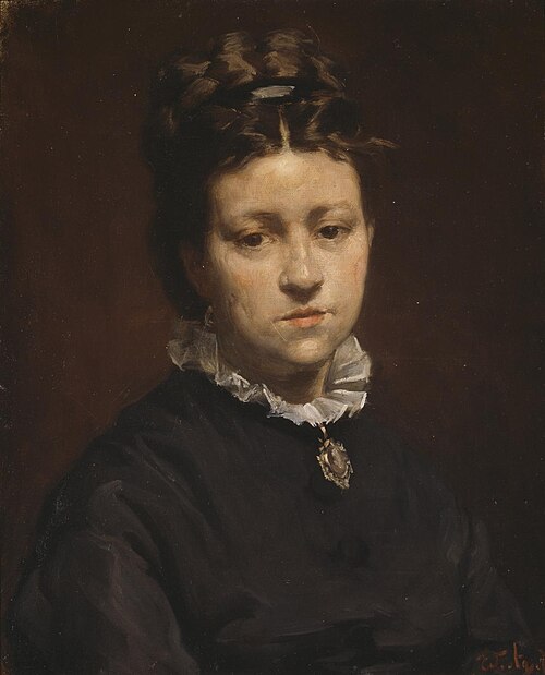 Mathilde Costermans, 1874, Édouard Agneessens