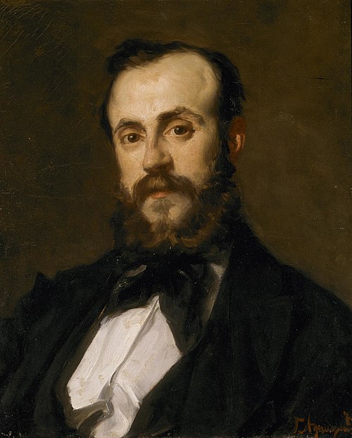 César Costermans, 1874, Édouard Agneessens
