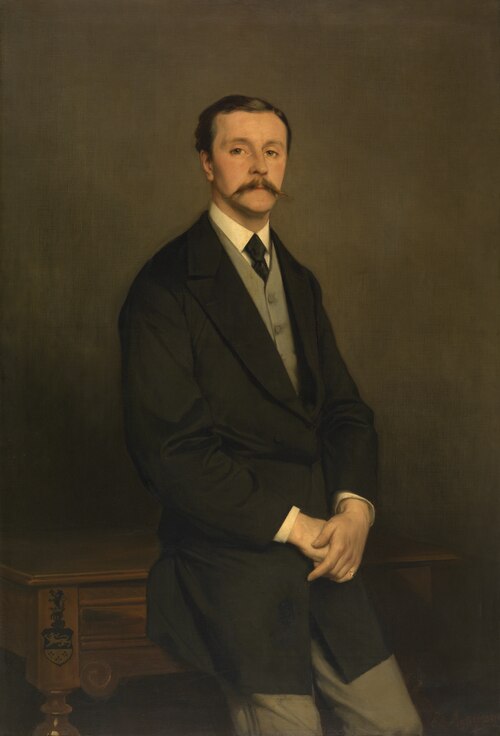 Portrait of a Man, , Édouard Agneessens