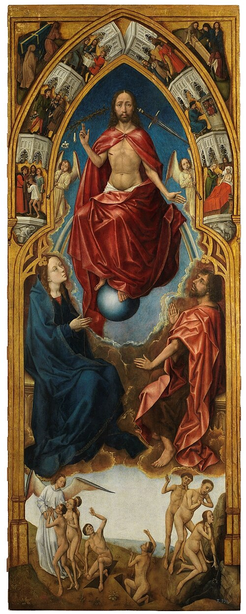 Redemption Triptych: Last Judgement, 1450, Vrancke van der Stockt