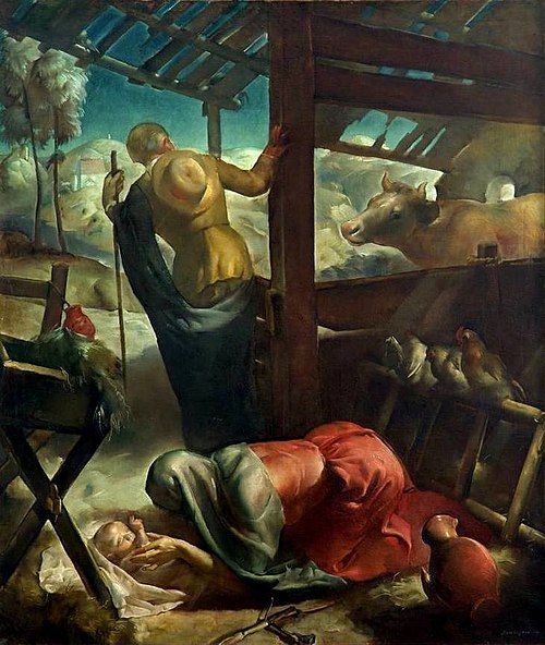 Boże Narodzenie., 1925, Jan Wydra