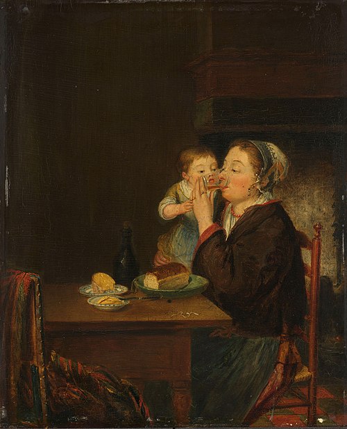A Mother with her Child, 1794, Louis Bernard Coclers