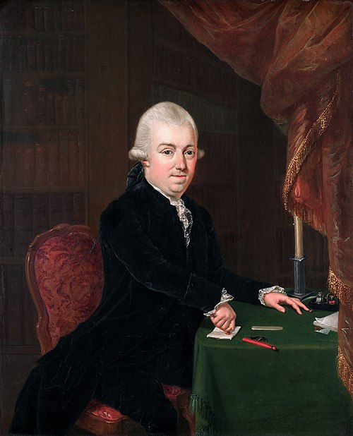 Portrait of Jan Bernd Bicker (1746-1812), 1776, Louis Bernard Coclers