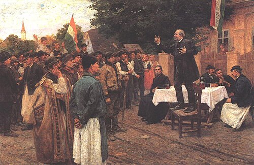 Programme Speech, 1891, Sándor Bihari