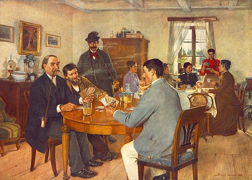 Sunday Afternoon, 1893, Sándor Bihari