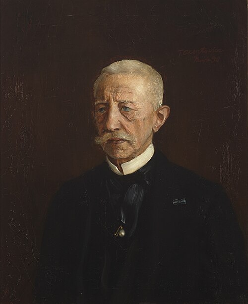 Portrait of Wiktor Osławski, 1890, Teodor Axentowicz