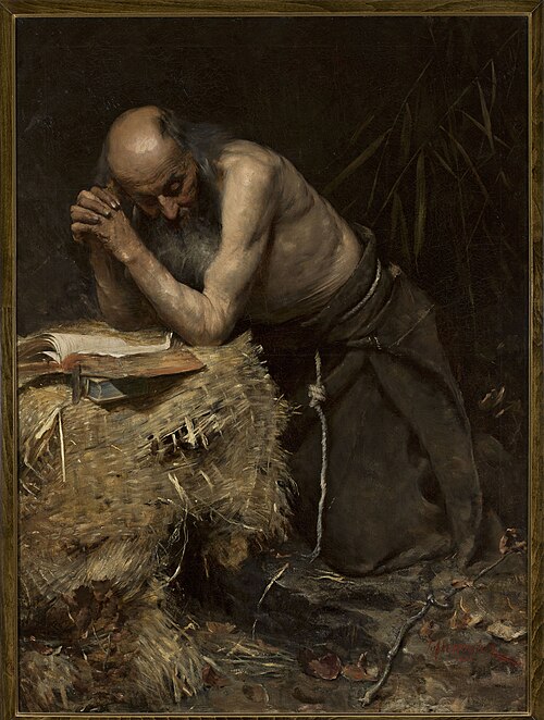 L'Anachorète., 1881, Teodor Axentowicz