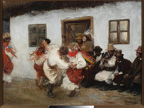 La Kolomyjka., 1895, Teodor Axentowicz