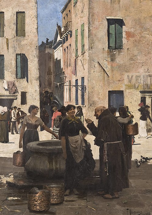 At a water well, 1883, Teodor Axentowicz