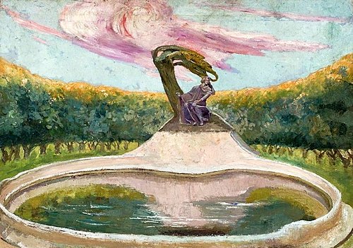 Chopin monument in Warsaw., 1901, Wacław Szymanowski