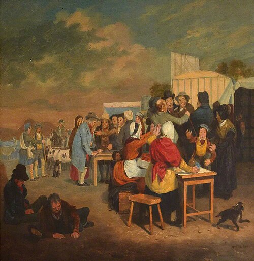 A Hallow Fair Scene, , Walter Geikie