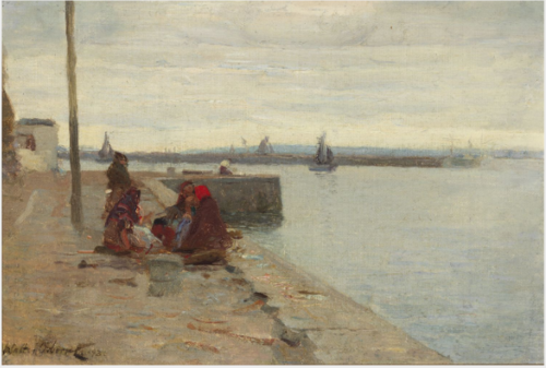 Women on a Galway Quayside, 1893, Walter Frederick Osborne