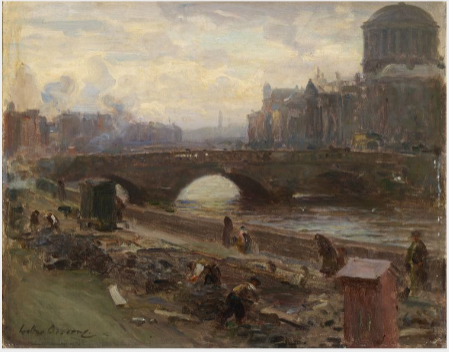 The Four Courts, Dublin, , Walter Frederick Osborne