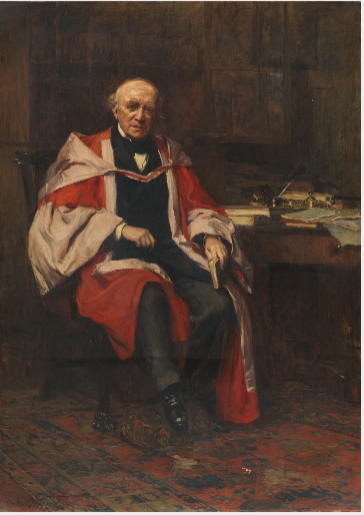 Portrait of Thomas W. Moffett, President, Queen's College, Galway (d.1906), , Walter Frederick Osborne