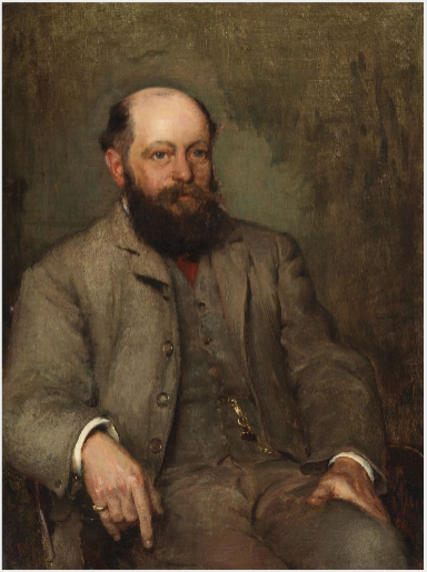 Portrait of Sir Thomas Drew (1838-1910), Architect, 1891, Walter Frederick Osborne