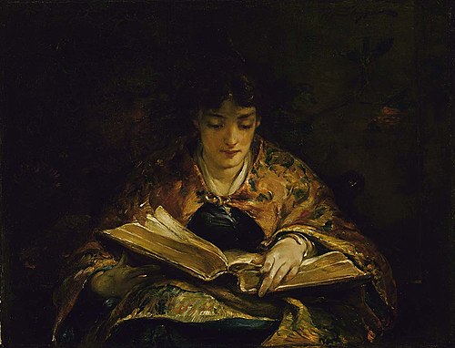 Among the Old Poets, 1873, Walter Shirlaw