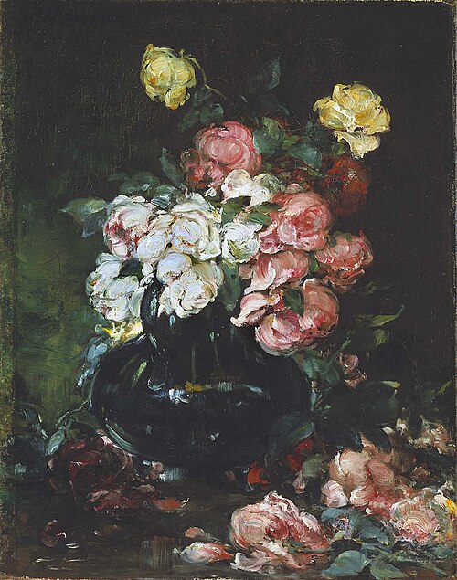 Roses, , Walter Shirlaw