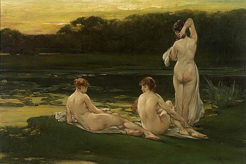 Water Lilies, , Walter Shirlaw