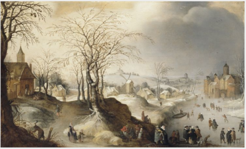 A Winter Landscape, 1632, Claes Jacobsz. van der Heck