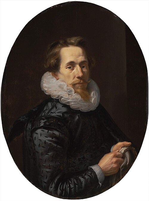 Portrait of a Man with a Ruff, 1616, Werner van den Valckert