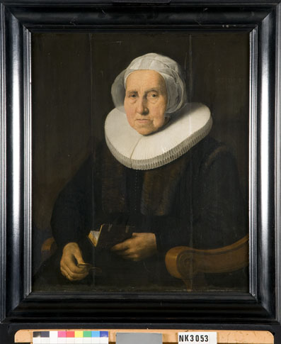 Elisabeth Bas (1571-1649), 1617, Werner van den Valckert
