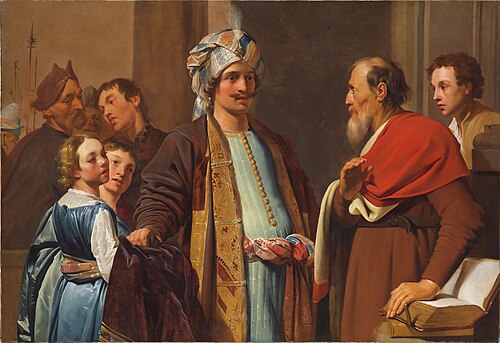 Elisha Refusing Naaman’s Gifts, 1630, Lambert Jacobsz