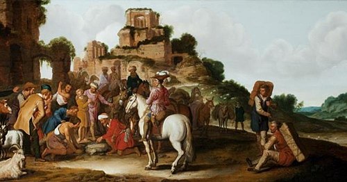 Joseph sold to the Medianites by his brothers  (Genesis 37: 28), 1629, Lambert Jacobsz