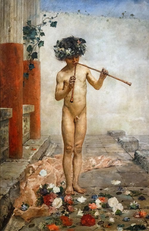 Pompeian Child, 1879, Arcadi Mas i Fondevila
