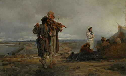 Rafts on the Vistula., 1881, Wilhelm August Stryowski